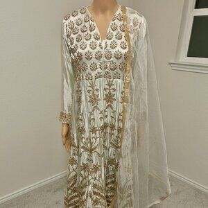 Pakistani Indian Desi Suit Anarkali Dress Gown